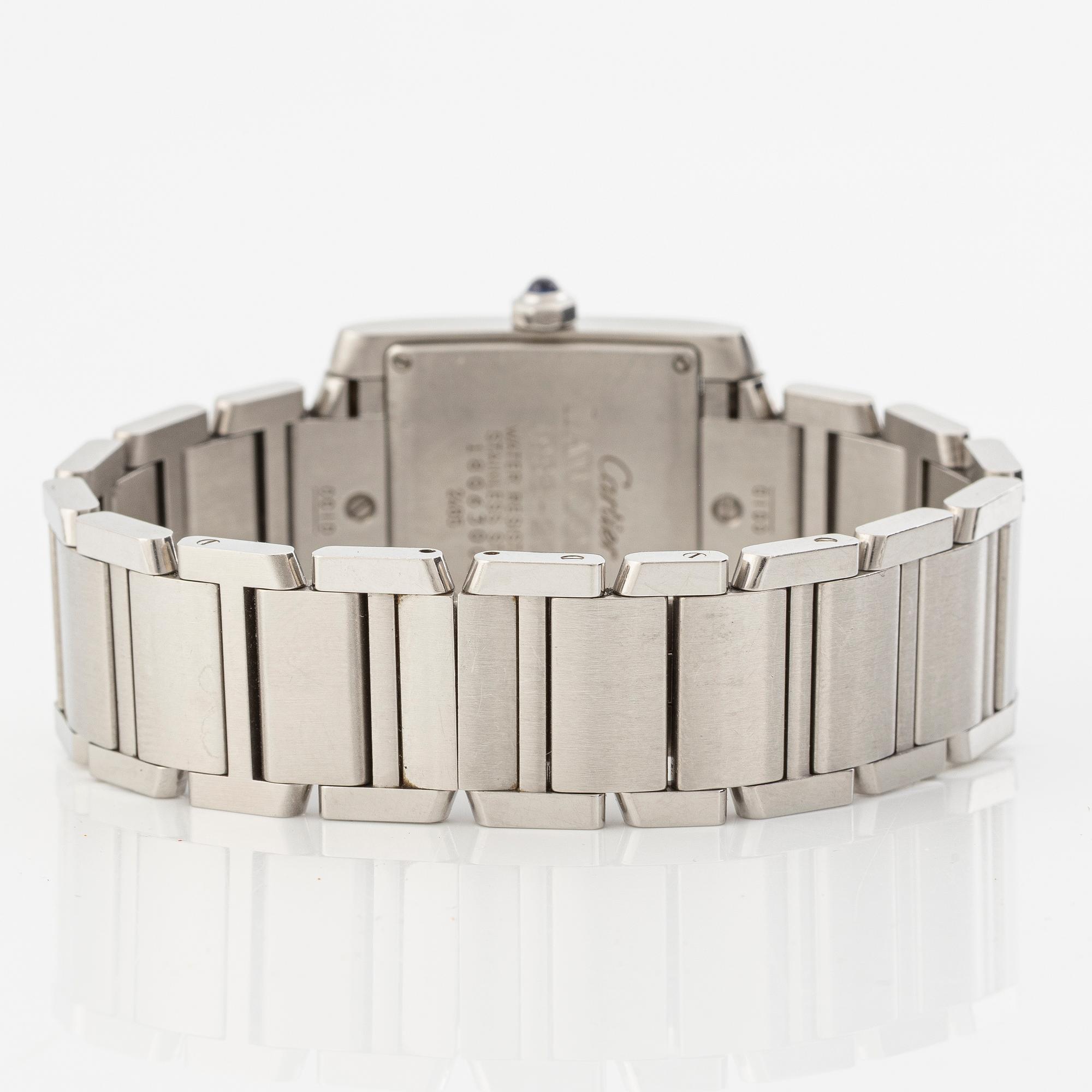 Cartier, Tank, Francaise, armbandsur, 30 x 25 mm.