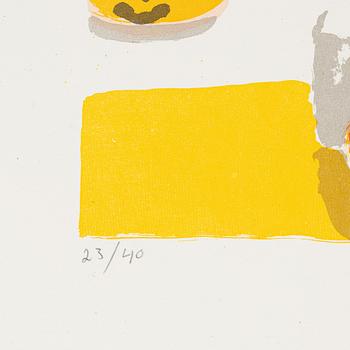 Karin Mamma Andersson, lithograph in colours, signed 23/40.