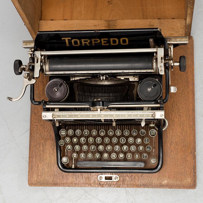 A Torpedo Type writer, first half of the 20th century.
