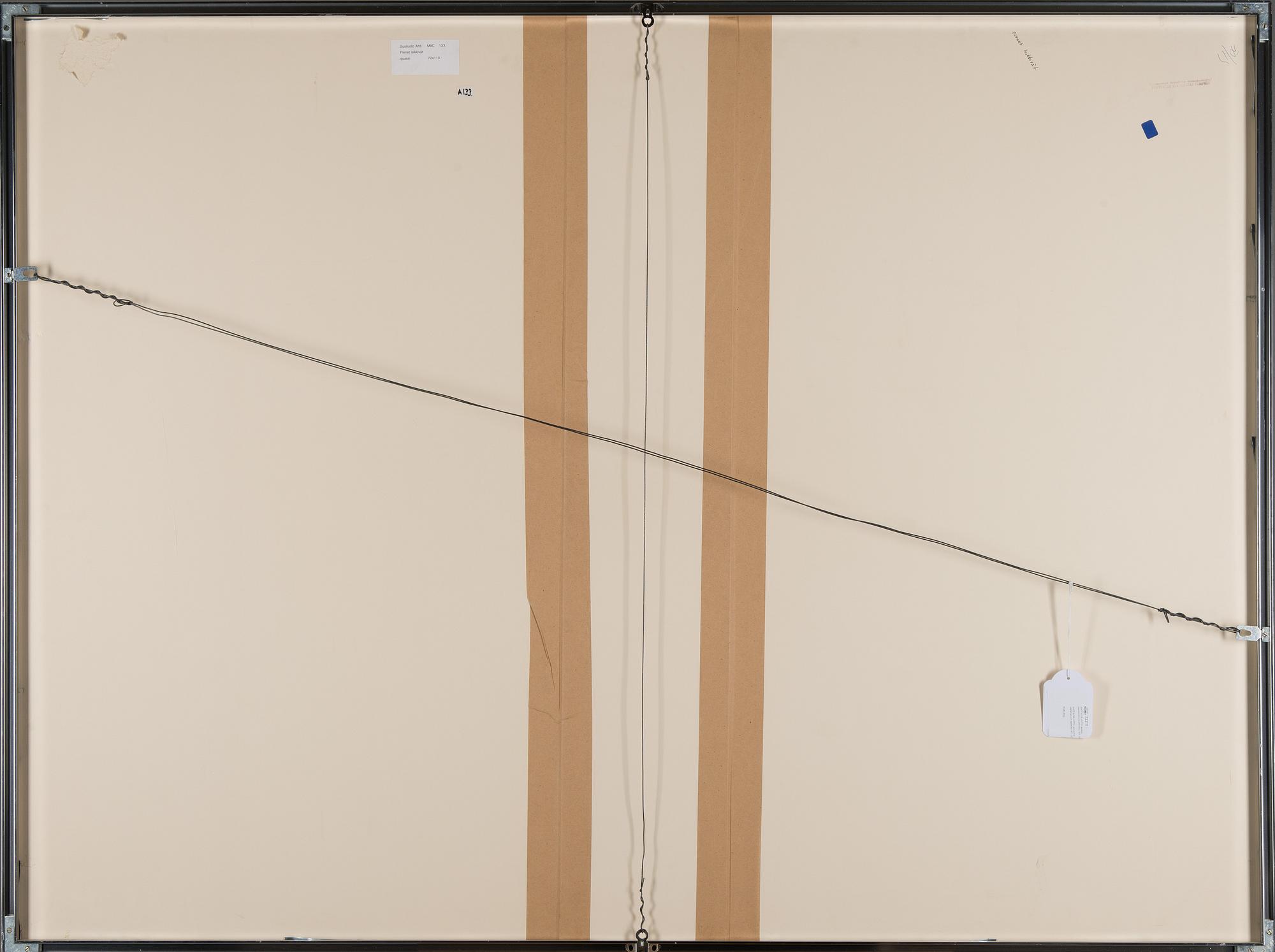 AHTI SUSILUOTO, gouache, signerad och daterad -87.