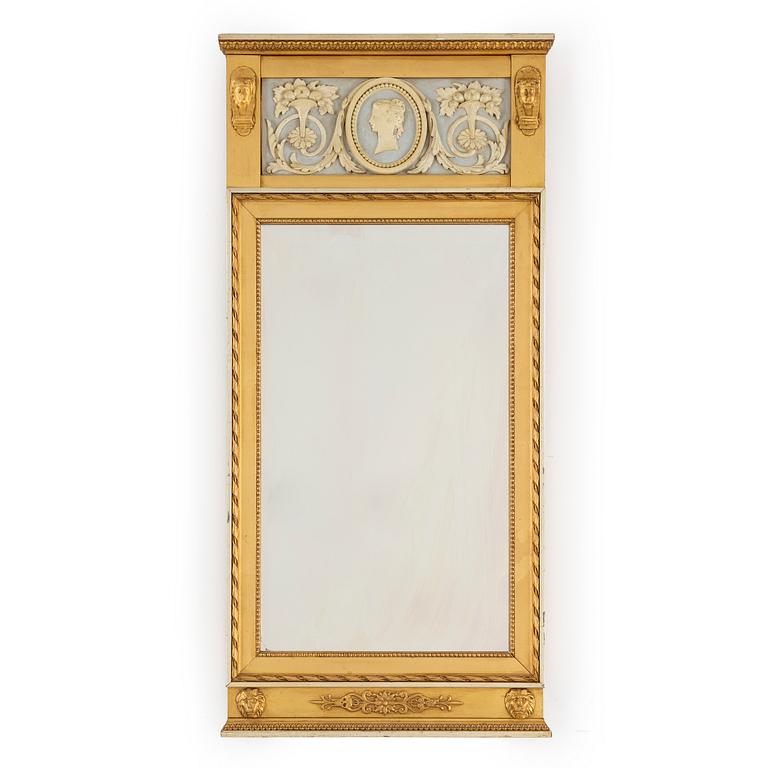 An early 19th Century mirror.