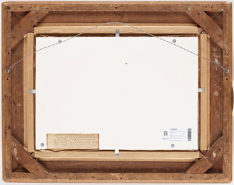 Émile Regnault de Maulmain, Falkjakt.