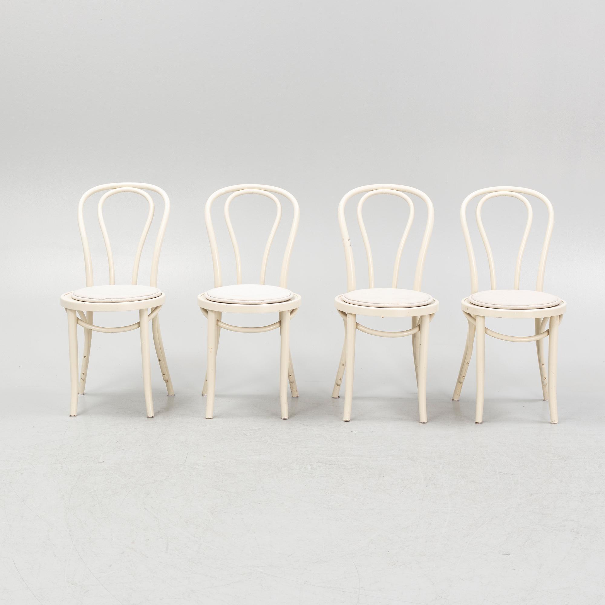 Gillis Lundgren, stolar 4 st, "Ögla", IKEA, 1960-tal.