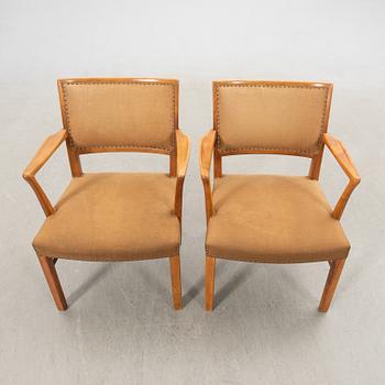 Karmstolar ett par 1960-tal.