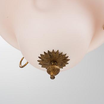 Harald Notini, ceiling lamp, variant of model "5405", Swedish Grace, Arvid Böhlmarks lampfabrik, 1920s.