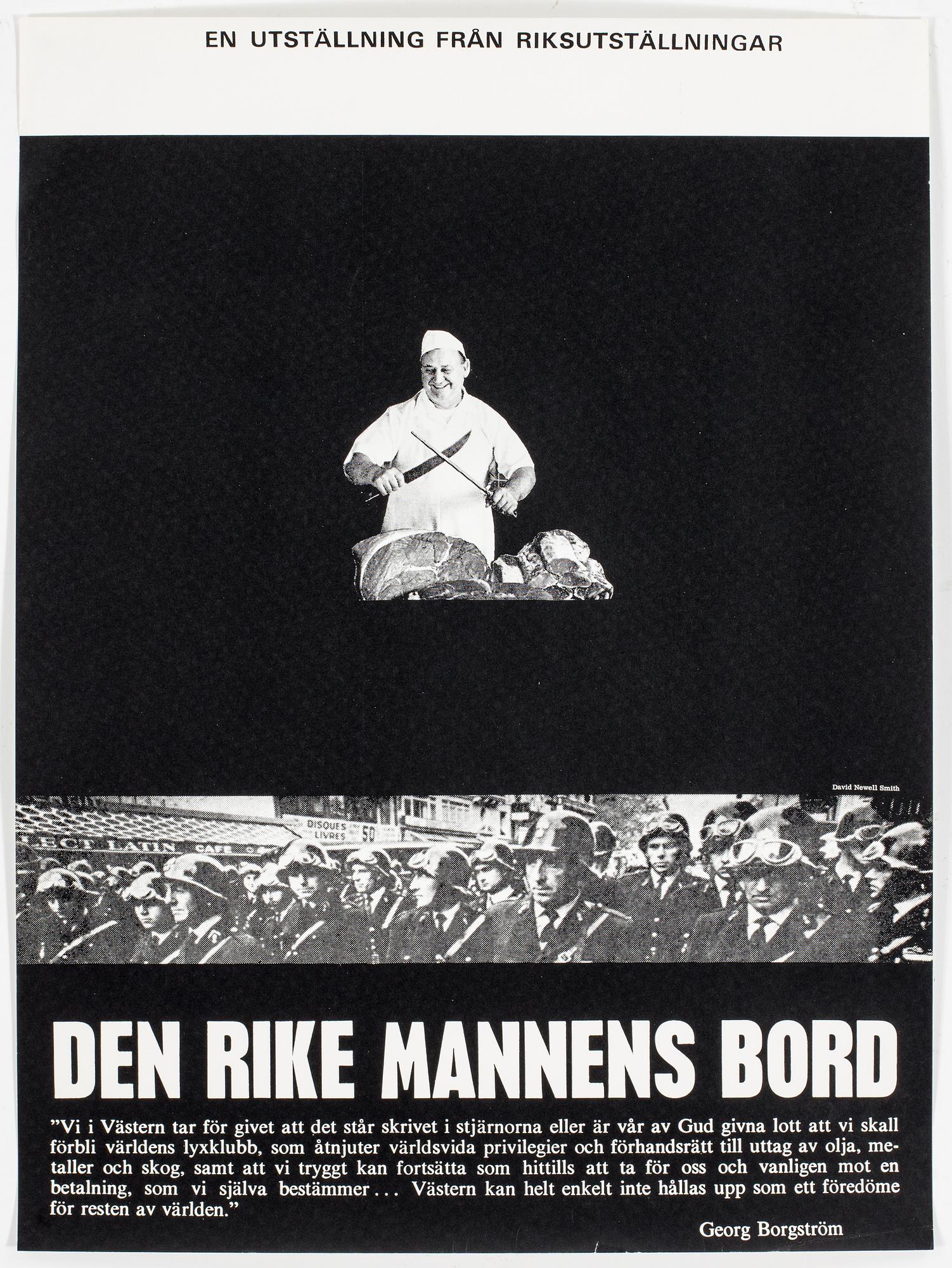 Eight, exhibition posters, from the 1960s - and unward.