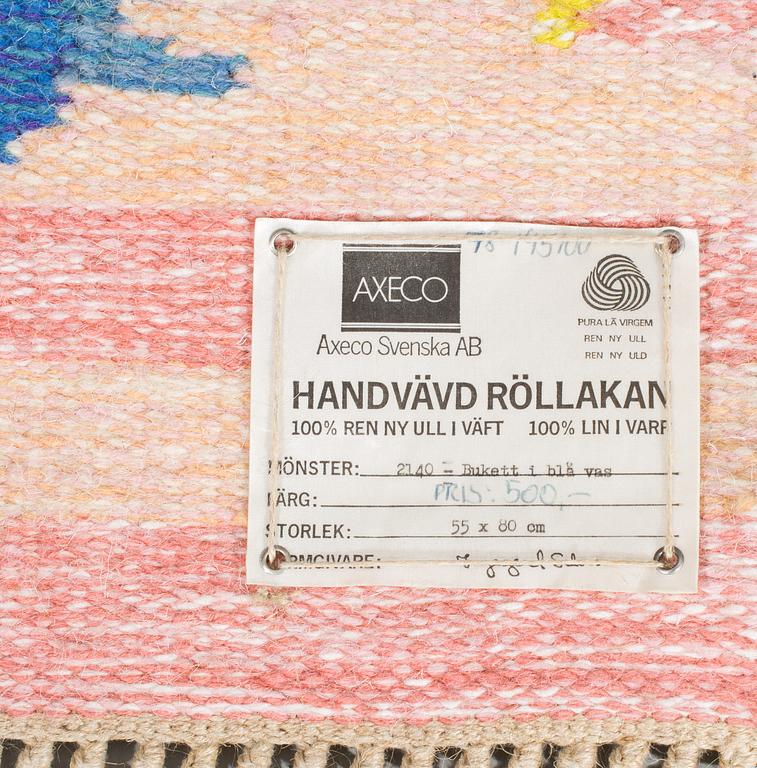 VÄGGBONAD, rölakan, Ingegerd Silow för Axeco AB. 1900-talets andra hälft.
