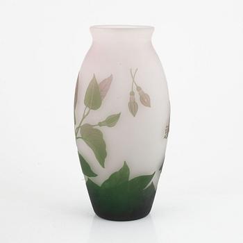 An Art Nouveau cameo glass vase, Arsale, early 20th Century.