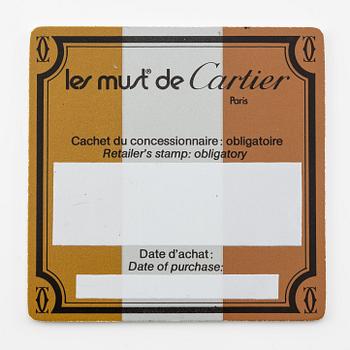 must de CARTIER, Must 21, wristwatch, 28 mm.