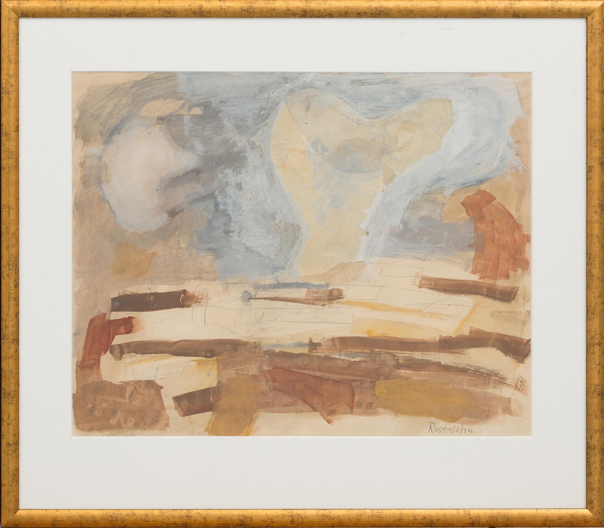 LENNART ROSENSOHN, mixed media signed.
