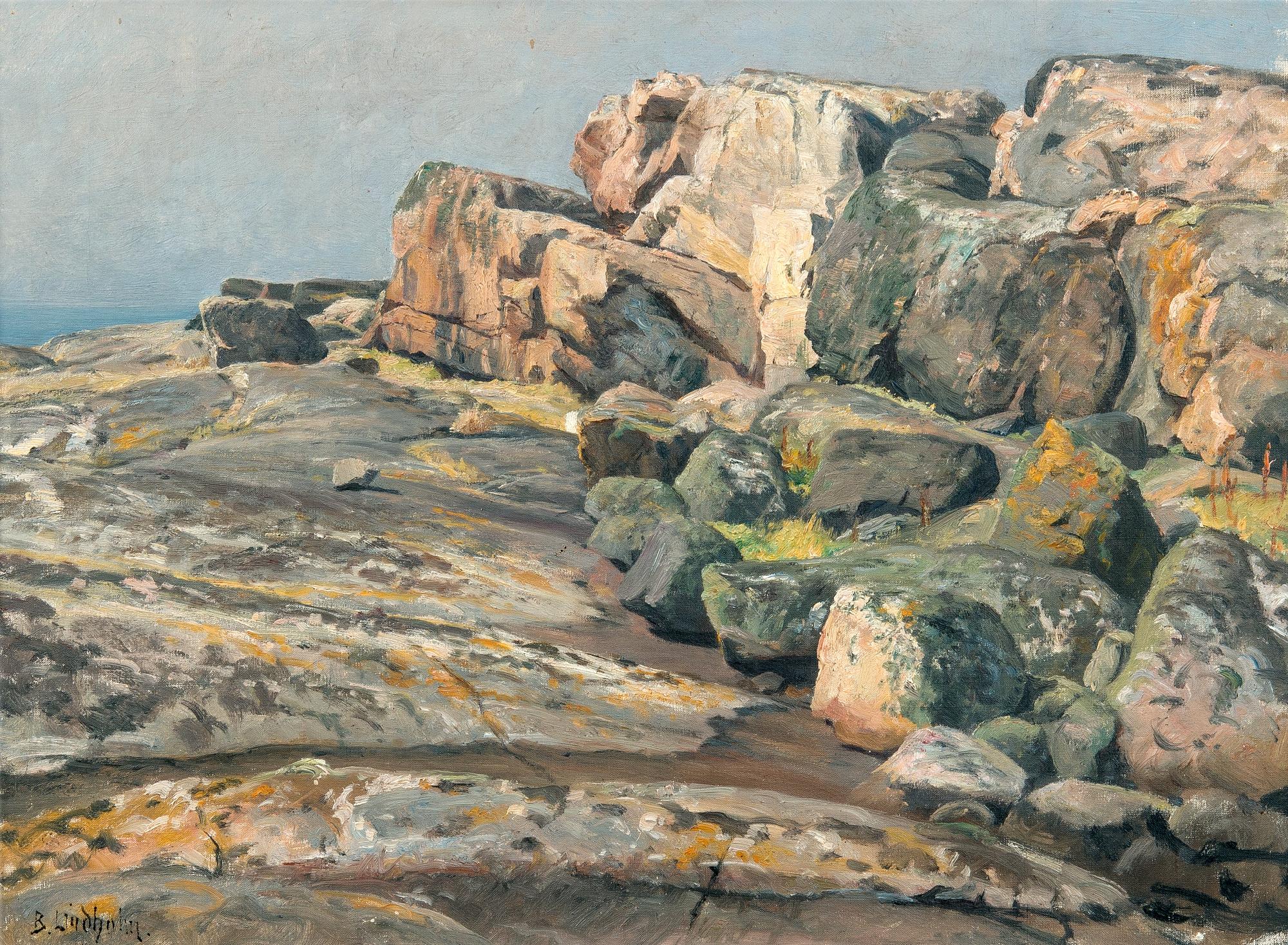 Berndt Lindholm, KUSTLANDSKAP.