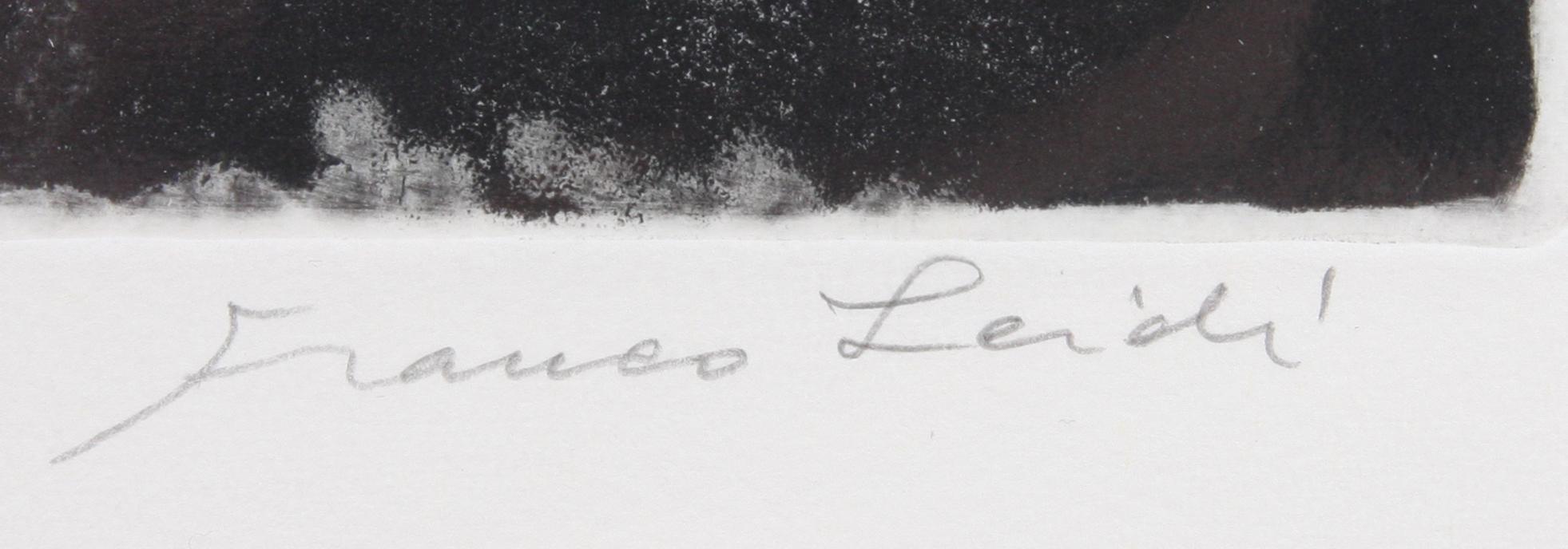 FRANCO LEIDI, fotogravyr, sign.