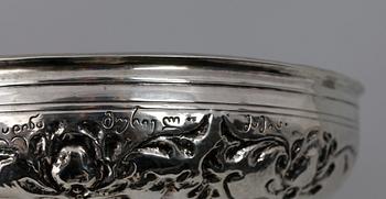 SKÅL, silver. Möjligen Ryssland. 285 gr.