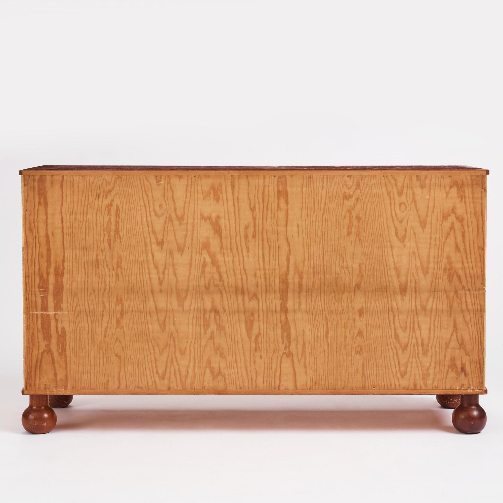 Josef Frank, a 'Flora' chest of drawers, Svenskt Tenn Sweden 1930-40s.