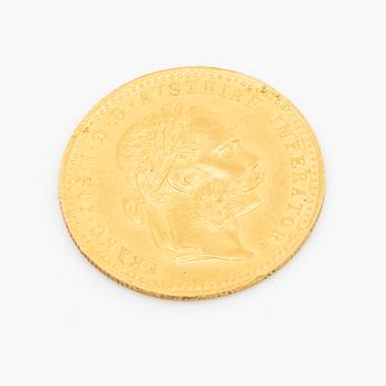 MYNT, 2st, 1 ducat guld, Franz Josef I Österrike-Ungern, 1915.