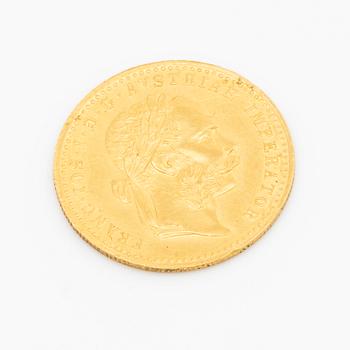 MYNT, 2st, 1 ducat guld, Franz Josef I Österrike-Ungern, 1915.