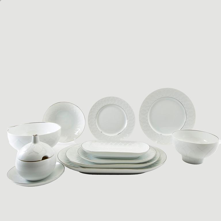 Service 51 pcs Rosenthal Studio Line, porcelain 1970s/80s.