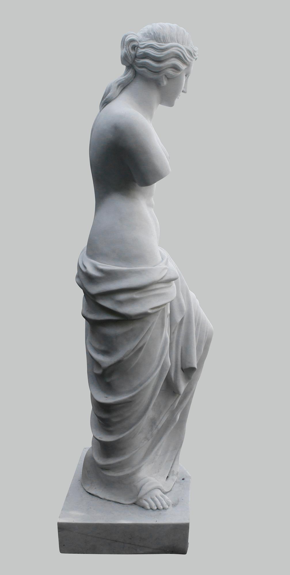 SKULPTUR, marmor, modern tillverkning.