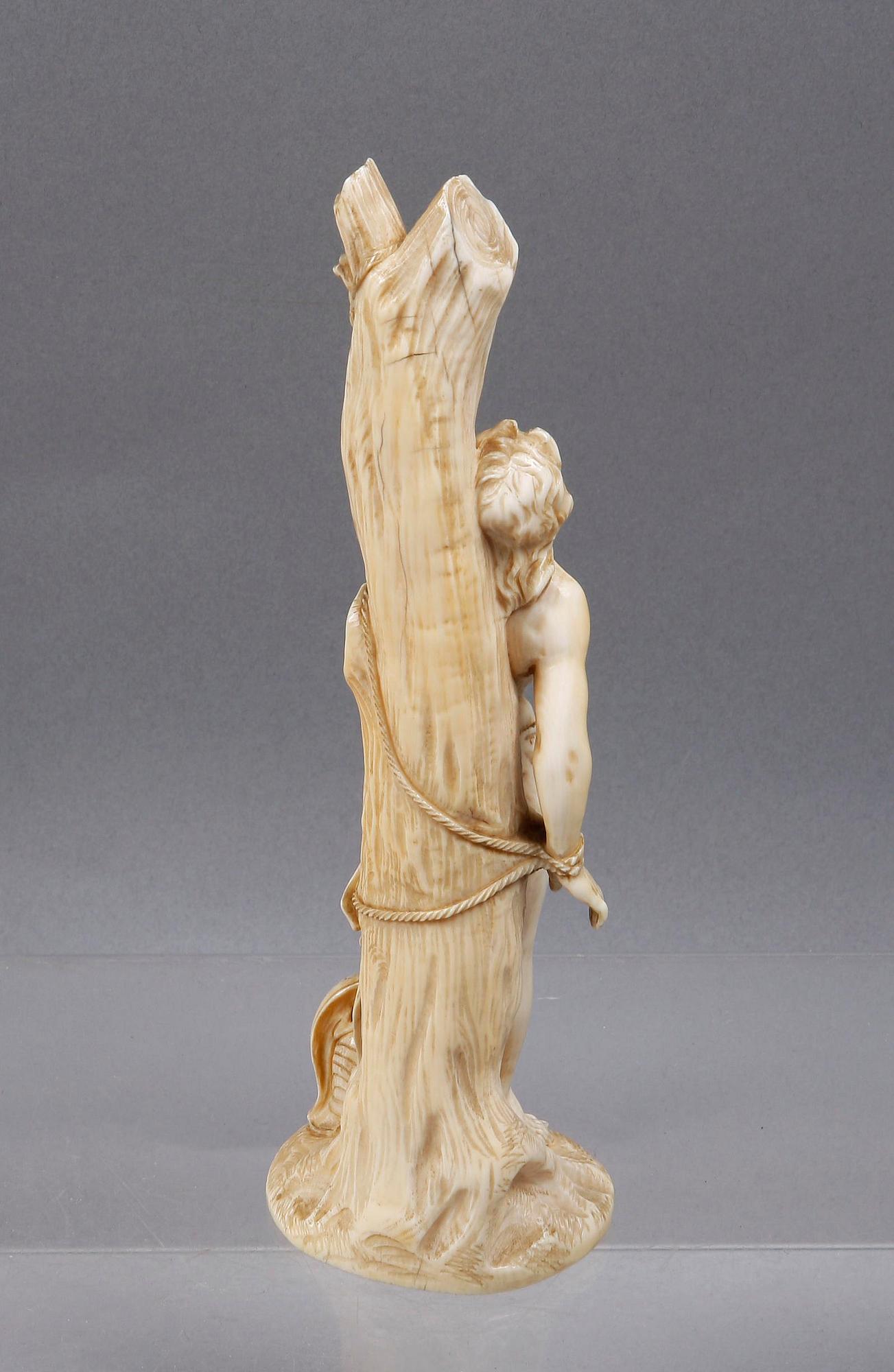 SKULPTUR, ben, mellaneuropa, 1800/1900-tal.