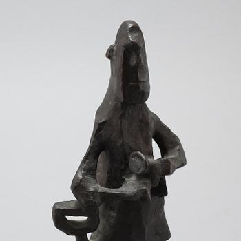 OKÄND KONSTNÄR, skulptur, brons, signerad, Herman Bergman fud, 1900-tal.