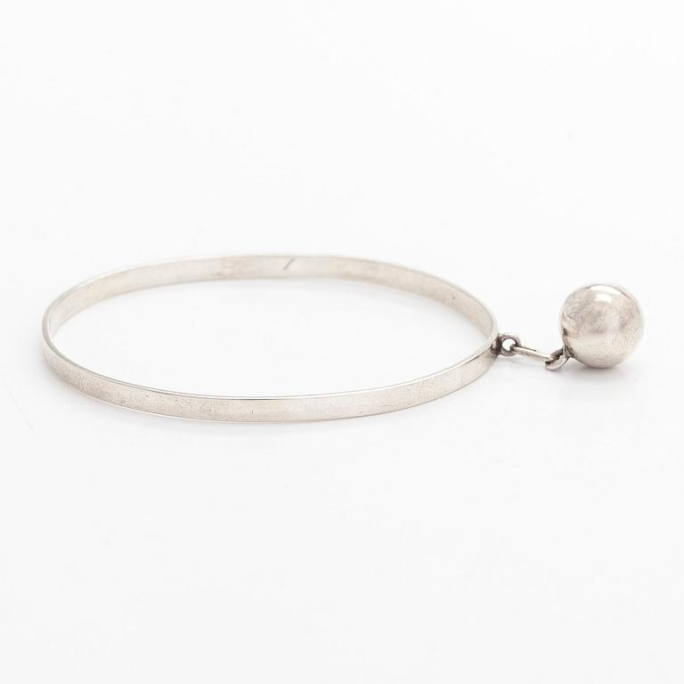 Saara Hopea, rannekoru, hopea, Ossian Hopea, Porvoo 1960.