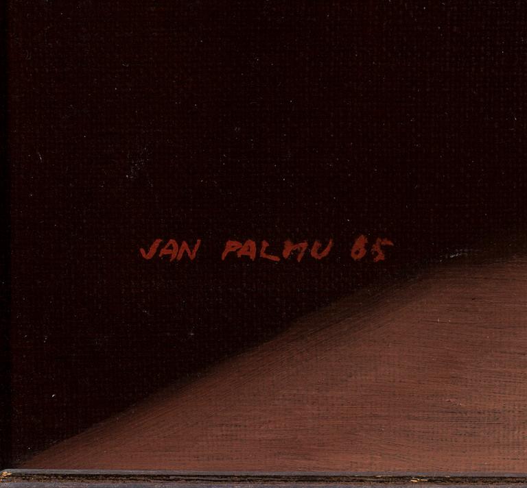 JAN PALMU, olja på duk, signerad och daterad 85.