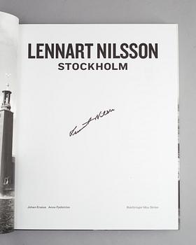 LENNART NILSSON, "Stockholm", book with box, signed.