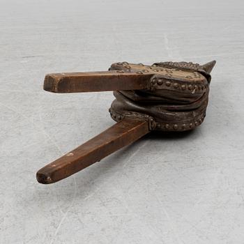 A 19th century Belgian bellows.
