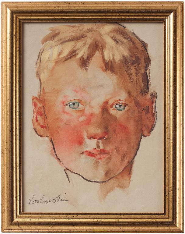 Lotte Laserstein, Portrait of a farmers boy.