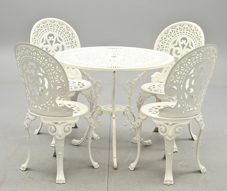 TRÄDGÅRDSMÖBLEMANG, 4+1, 2000-tal.