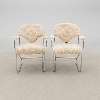 Sam Larsson, a pair of "Sam" chairs, Dux 1980s.