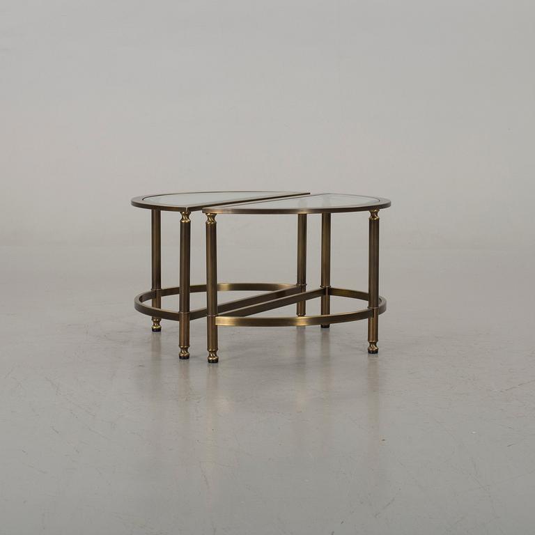 A PAIR OF SIDE TABLES, end of 20th century.