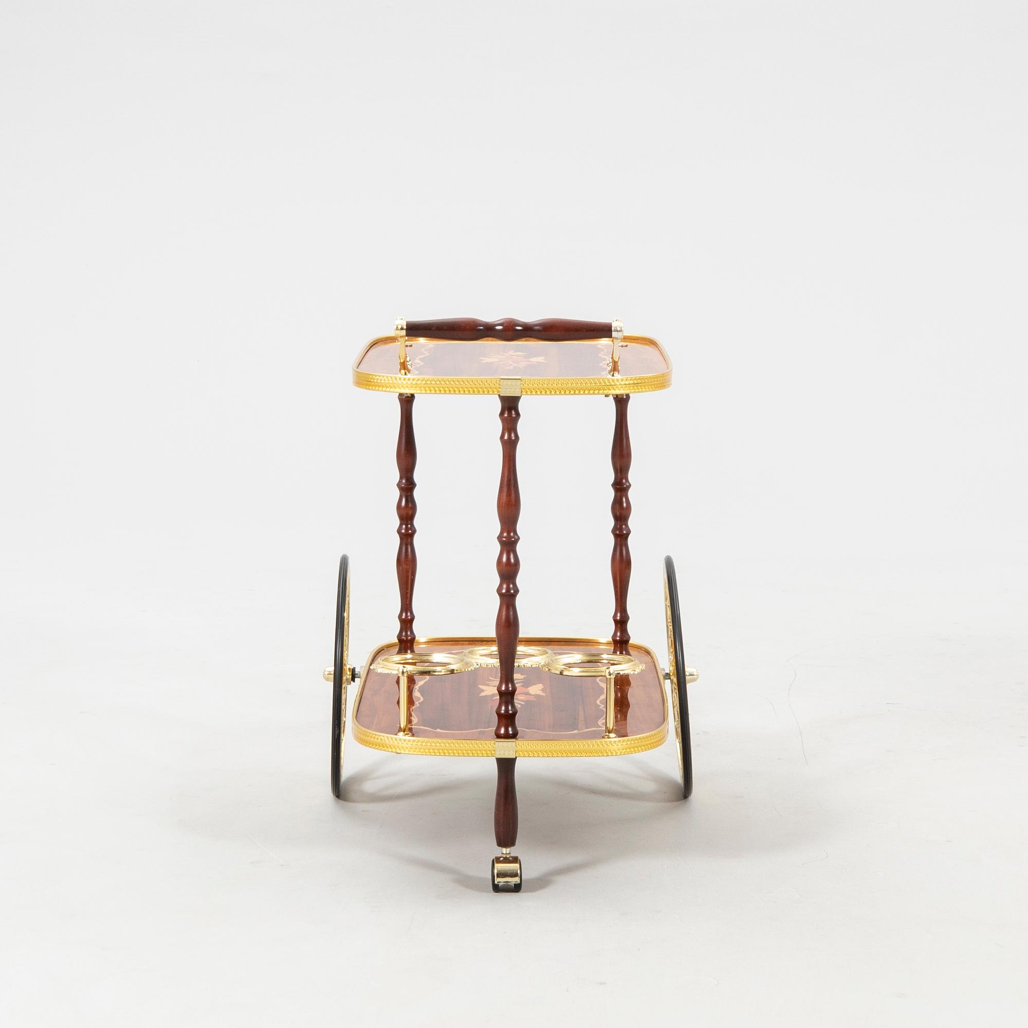 Serving trolley late 20th century.