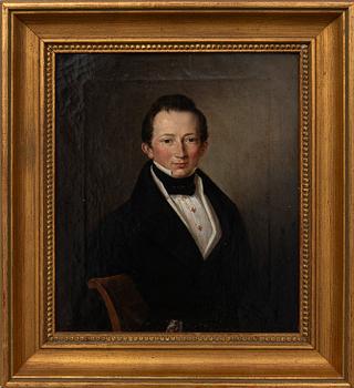 P. Kayatz, probably, portrait of Minister von Engelhardt, Russia, 1837(?).