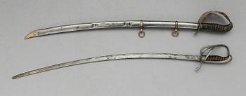 BARNSABLAR, 2 st, 1800-tal.