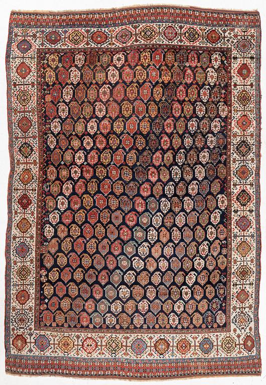 Matta, antik, Qashgai, södra persien, ca 242 x 163 cm.