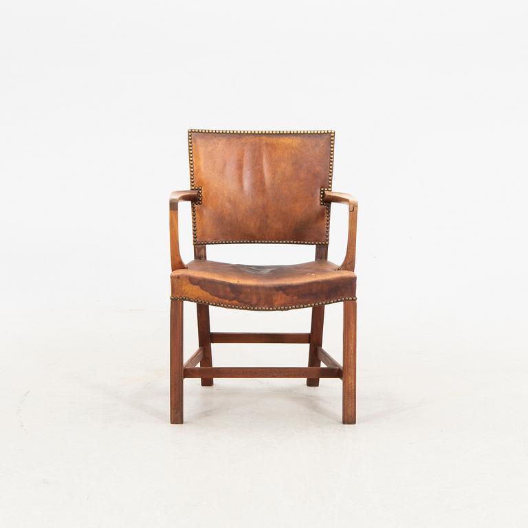 Kaare Klint, a Red chair armchair from Rud Rasmussen Denmark.