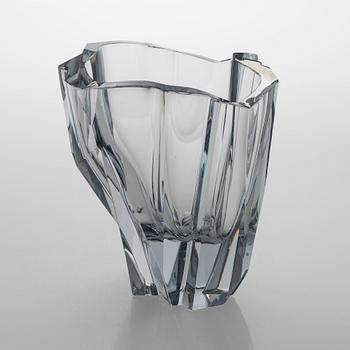 Tapio Wirkkala, maljakko, "Jäävuori", signeerattu Tapio Wirkkala Iittala -55.