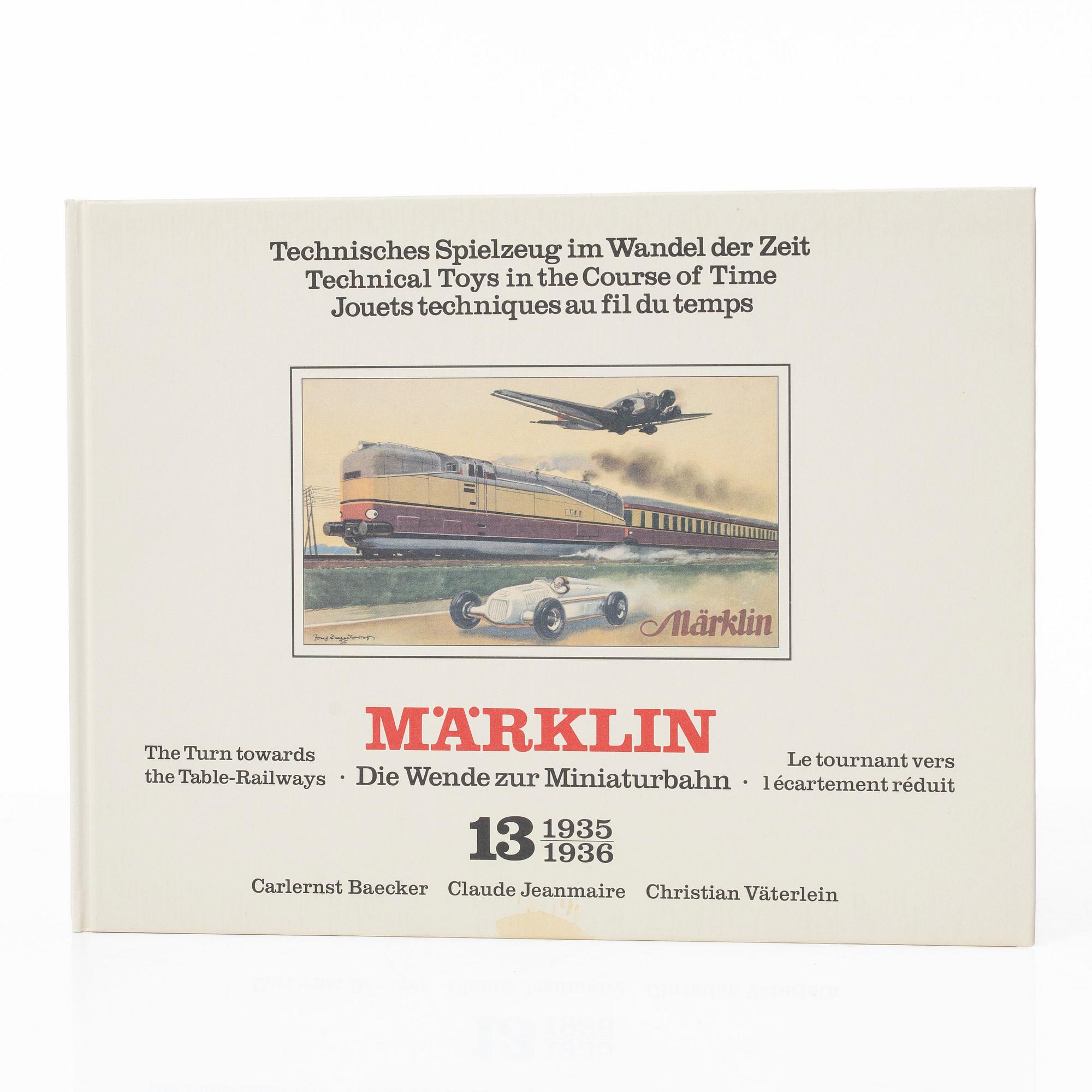 Märklin, Böcker och kataloger, 26 volymer.