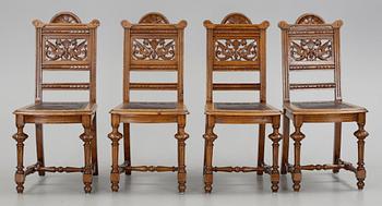 STOLAR, 4 st, senempire, 1800-talets mitt.