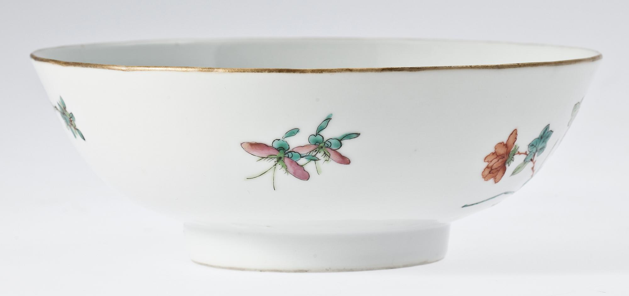 SKÅL, porslin, Kina. 1900-tal.