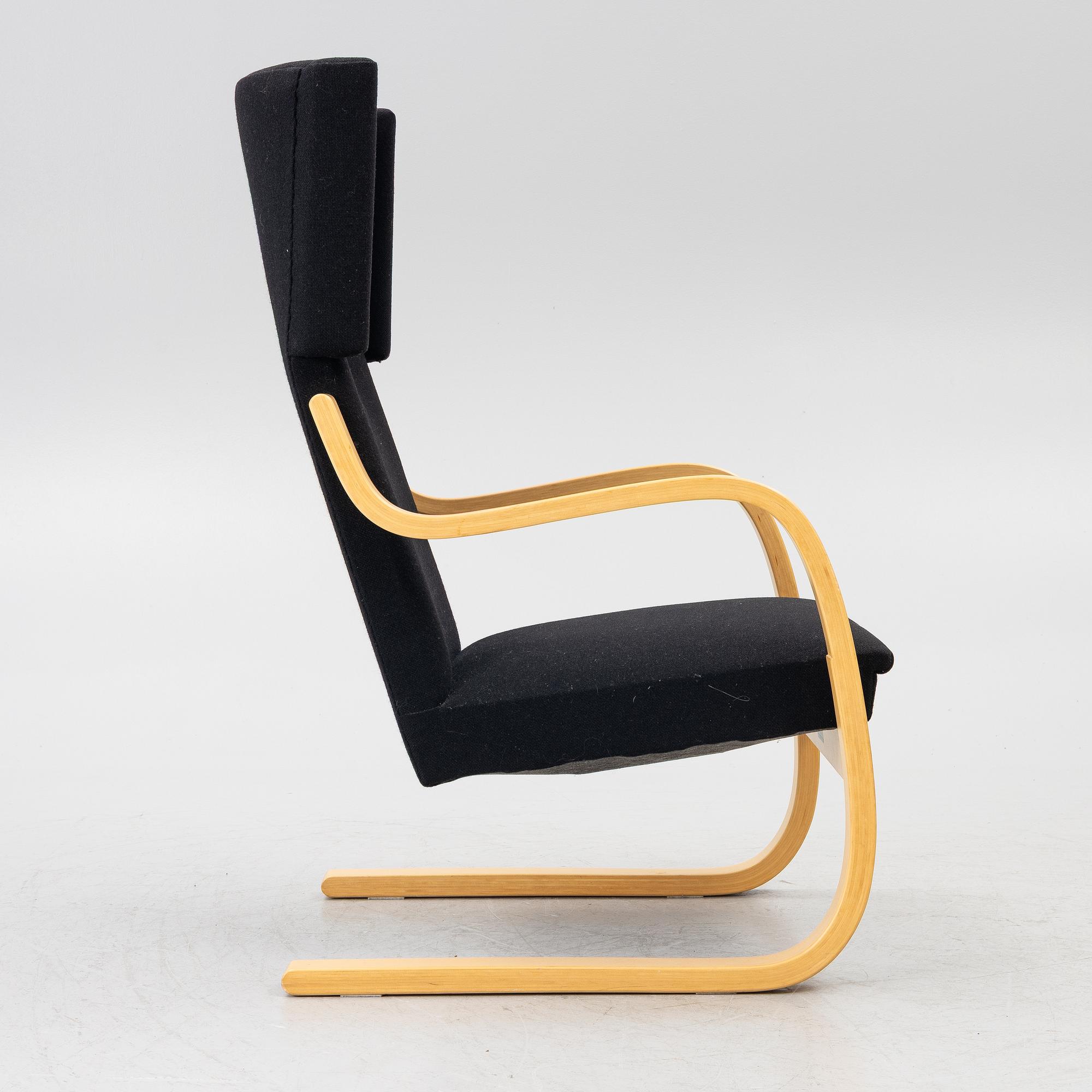 Alvar Aalto, a model 401 armchair, Artek, Finland, 2002.