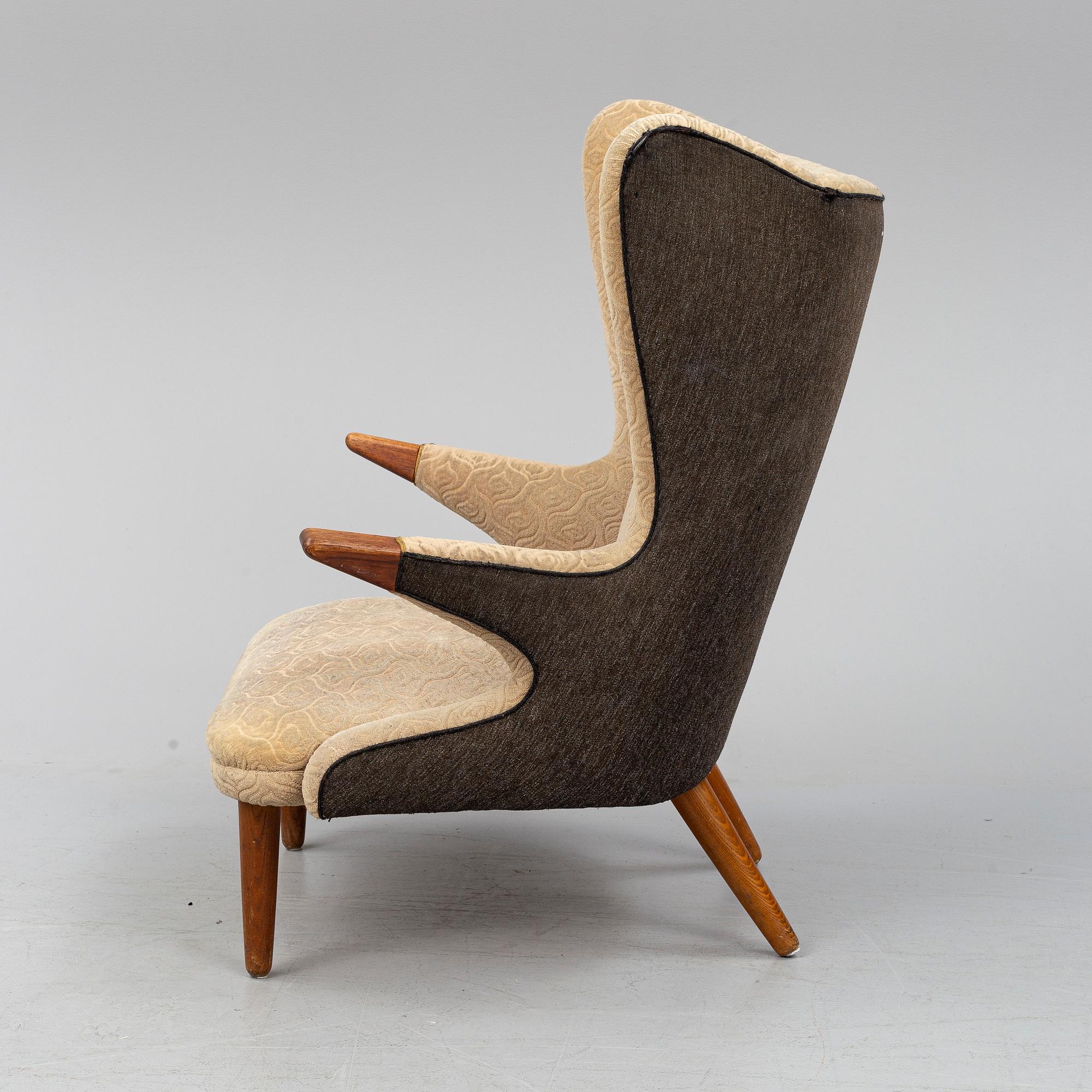 SVEND SKIPPER, a 1960's armchair, Skippers möbler, Denmark.