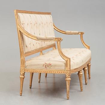 SOFFA, gustavianskt stockholmsarbete, 1700-talets slut.