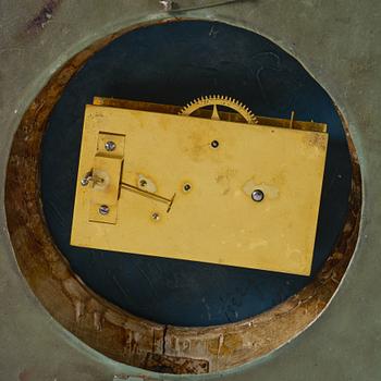Wall clock, late Gustavian, Sven Peter Hörning (1750-1808, watchmaker in Stockholm, took over Petter Ernst's clock factory in 1785).