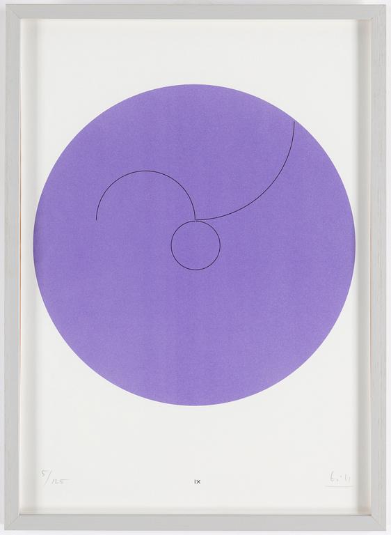 MAX BILL, 16 serigraphs, signed and numbered 5/125.