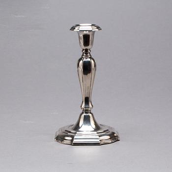 LJUSSTAKE, silver, C.G Hallberg, Stockholm.