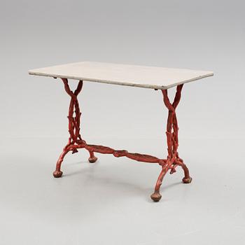 TRÄDGÅRDSBORD, gjutjärn, 1800-talets slut.