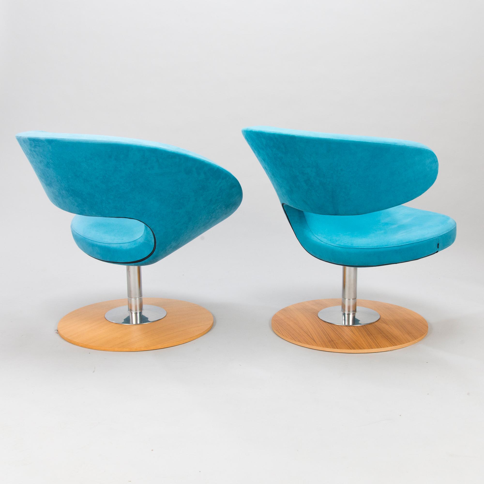 OLAV ELDØY, nojatuolipari, " Club Peel ja Club Peel II", Variér Furniture 2000-luku.
