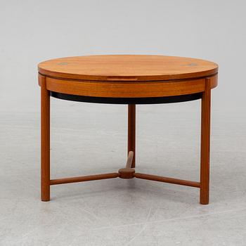 A teak sewing table, Rastad & Relling för Rasmus Solberg, Norway, 1962. Signed with label.